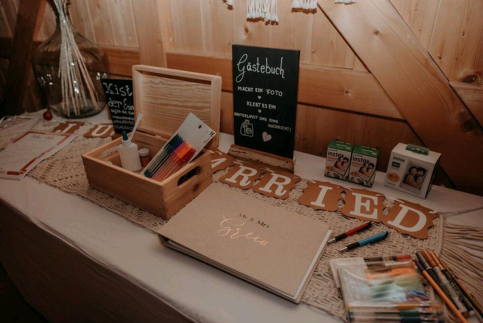 Geldgeschenke Kartenbox Hochzeit Geburtstag Deko Verleih in Keltern