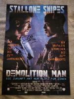 Sylvester Stallone Demolition Man Poster original Autogramm Nordrhein-Westfalen - Dinslaken Vorschau