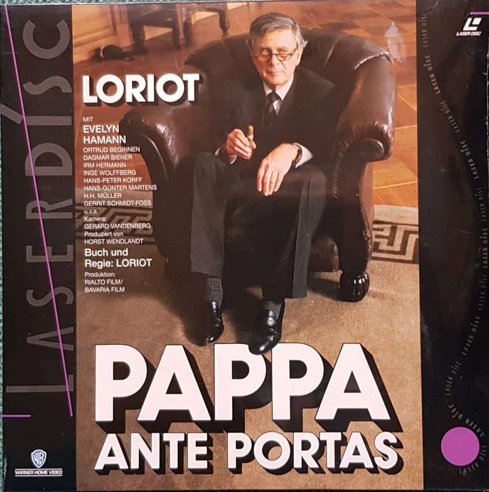 Pappa Ante Portas Loriot   Laser Disc in Georgsmarienhütte