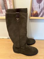 Gant Stiefel Wildleder Echtleder grün khaki 40 warm gefüttert Bayern - Willmering Vorschau