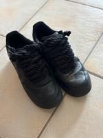 Nike Airforce Schwarz mit Rope Laces Gr.44 Hessen - Fulda Vorschau