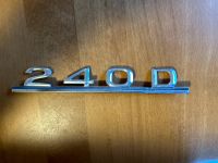 Mercedes 240D Schriftzug Typenschild Bayern - Tiefenbach Vorschau