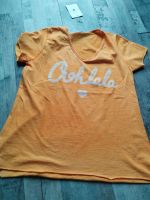 T-Shirt mit Ohlala in orange neu mit Etikett Gr. 42 wie Superdry Nordrhein-Westfalen - Werdohl Vorschau