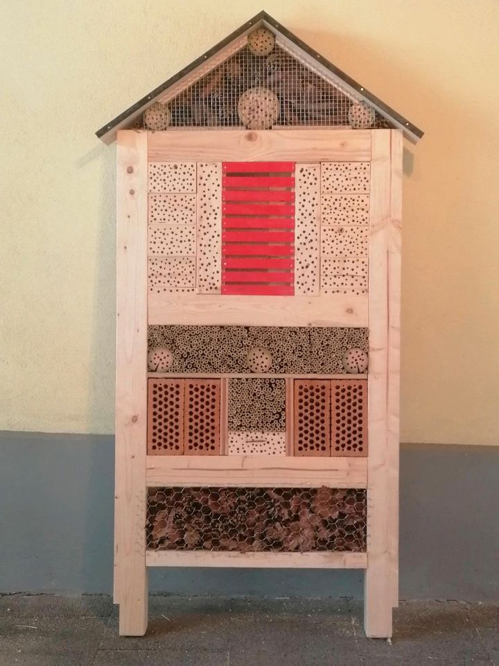 XXXL Insektenhotel 198 cm Bienenhotel Bienenhaus Wildbienen in Philippsburg