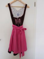 Dirndl Vintage Tracht  Midi 36 braun pink Bayern - Saal Vorschau