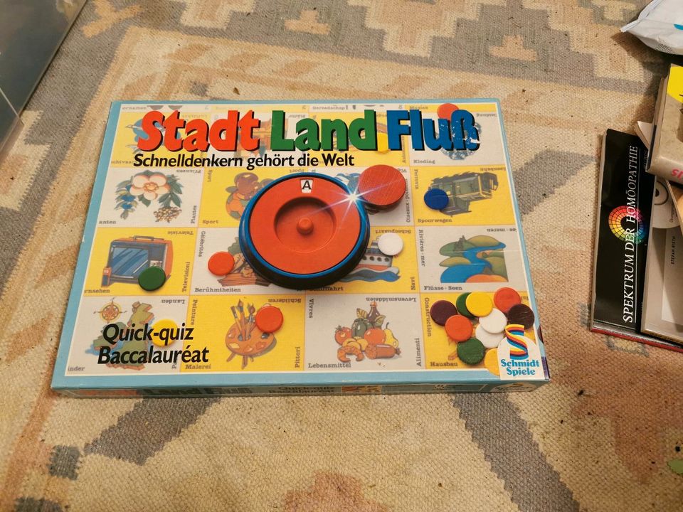 Stadt Land Fluß Gesellschaftsspiel in Müden