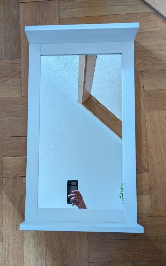 Kleiner weißer Spiegel in Bayreuth