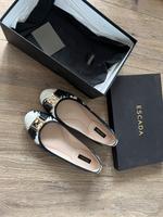 Tolle Balerinas Schuhe von Escada Schlangenleder Optik Eimsbüttel - Hamburg Lokstedt Vorschau
