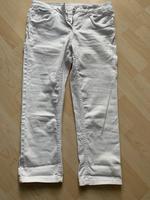 Weiße Capri Jeans Gr.38 Hessen - Nidda Vorschau