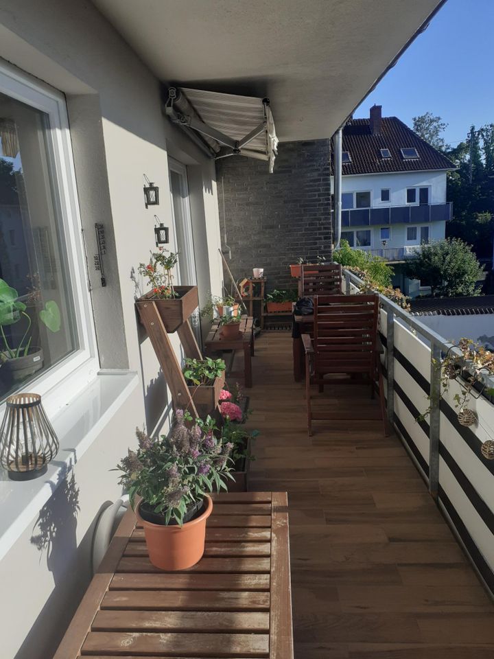 Wunderschöne, helle 2-Zimmer-Whg. mit Balkon und Einbauküche in Osnabrück