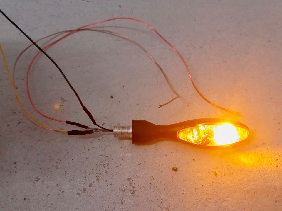 Kellermann Micro 1000 DF 3 in 1 LED Motorrad Blinker schwarz in Bonn