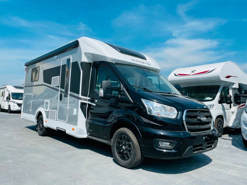 Unterwegs zu Hause sein - Mieten Sie ein teilintegriertes Wohnmobil von Sunlight in Gelnhausen