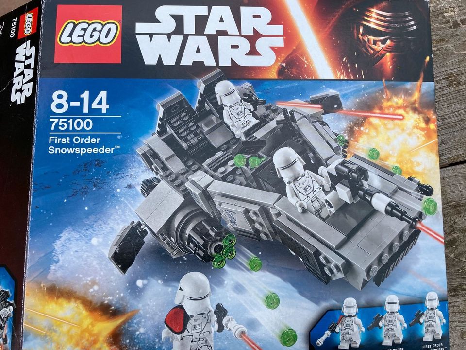 Lego Star WArs 75100 First Order Snowspeeder mit Figuren in Mülheim (Ruhr)