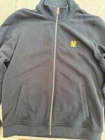 Belstaff Pullover mit durchgehenden Reißverschluss in  XL Blau Nordrhein-Westfalen - Rheda-Wiedenbrück Vorschau