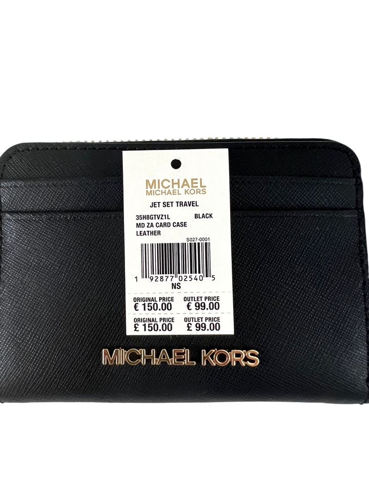 Michael Kors MK Tasche Teagen Geldbörse Jet Set Schwarz NEU in Reiskirchen