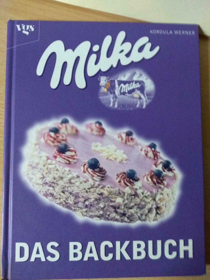 Milka das Backbuch auch 2001, Backbuch Milka Kinderbücher in Ellingen