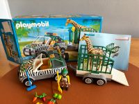 Playmobil Zoo Fahrzeug mit Giraffe 4855 Bayern - Luhe-Wildenau Vorschau