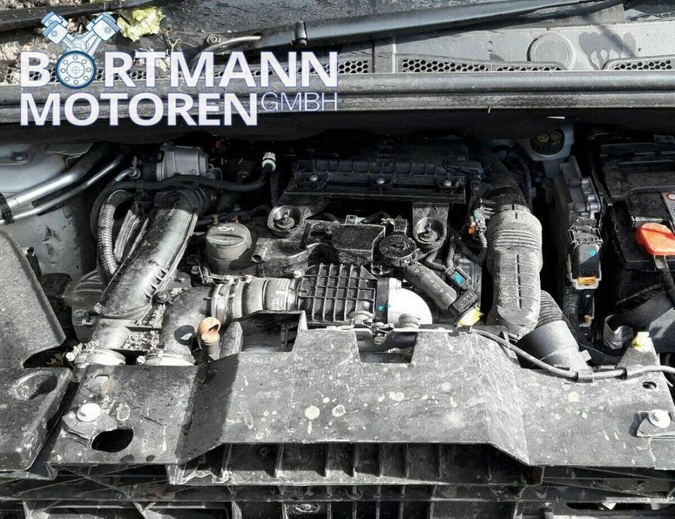 Motor CITROEN 1.6 BHY DV6FD BHY BHS BHV B16DT 11.795KM KOMPLETT in Leipzig