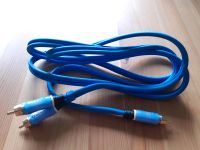 Oehlbach Subwoofer Y-Kabel "Booom!", 2x auf 1x Cinch, 2 m, blau Bayern - Coburg Vorschau