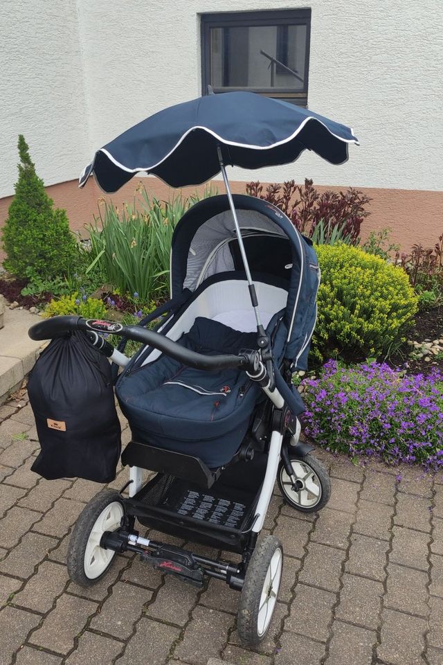 Hartan Racer GTS Kinderwagen mit KIDIZ Winter Fußsack in Kernen im Remstal