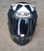 Motorradhelm HJC RPHA 10, Gr. S, Monster Energy, guter Zustand Baden-Württemberg - Breisach am Rhein   Vorschau