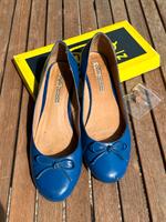 Blaue Leder - Ballerinas (Gr. 41) Kr. München - Planegg Vorschau