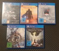 PS4 Spiele Thief Technomacer Fade of Silence elex dragon age Bayern - Bad Wiessee Vorschau