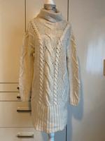 Strick Kleid Pullover Creme 36/S von Bershka Hessen - Kassel Vorschau