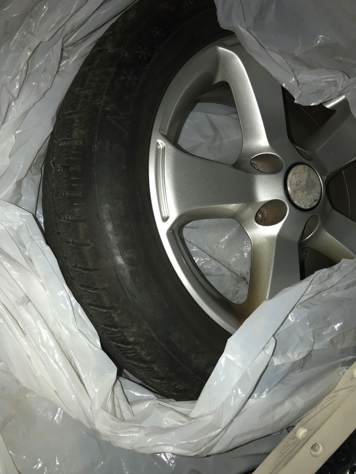 4 Alufelgen ET42 Ronal mit 4 Winterreifen VW EOS  205/55 R16 in Schwabach