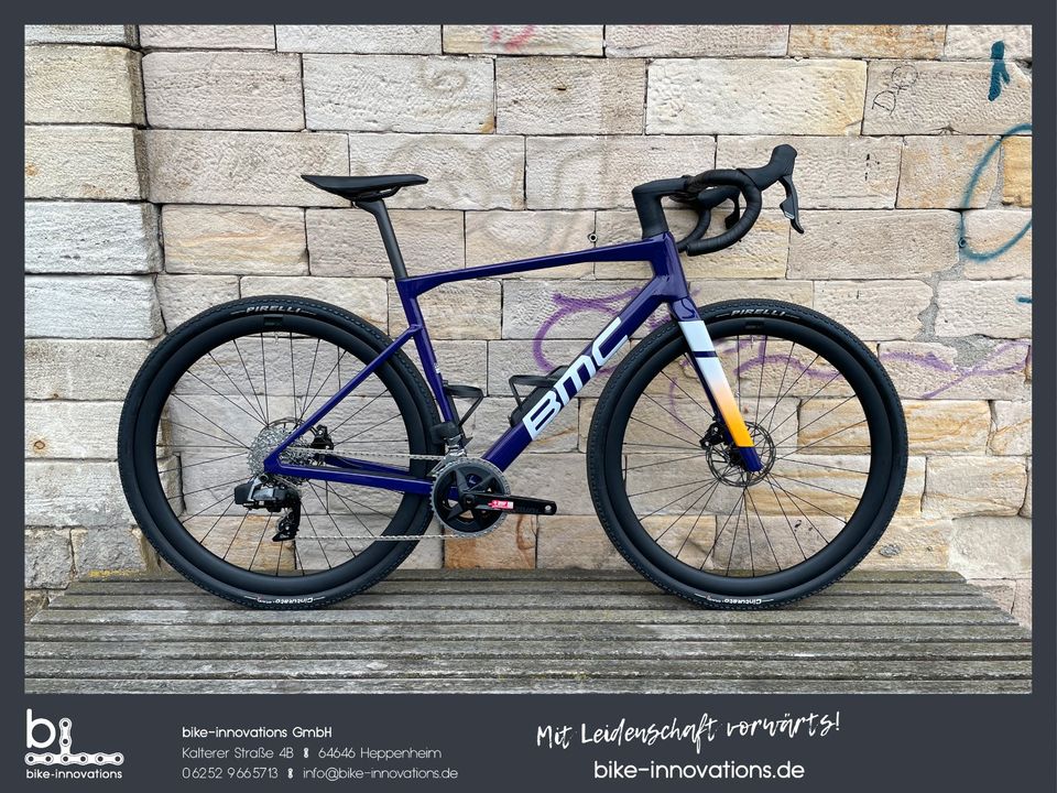 BMC KAIUS 01 THREE SRAM Rival eTap AXS 2024 PURPLE / WHITE 51,56 in Heppenheim (Bergstraße)