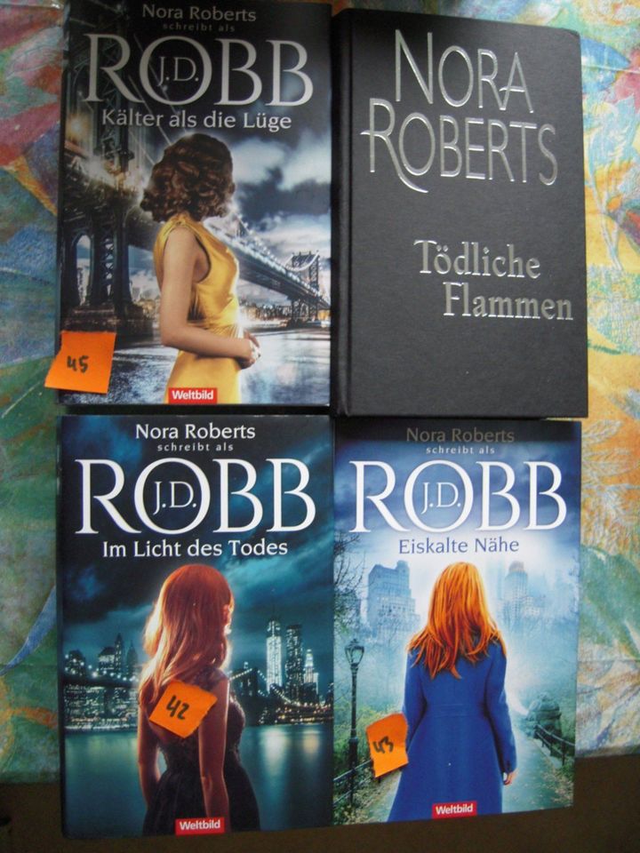 Nora Roberts Todesflammen J.D.Robb Bände 42,45,46 in Aubstadt
