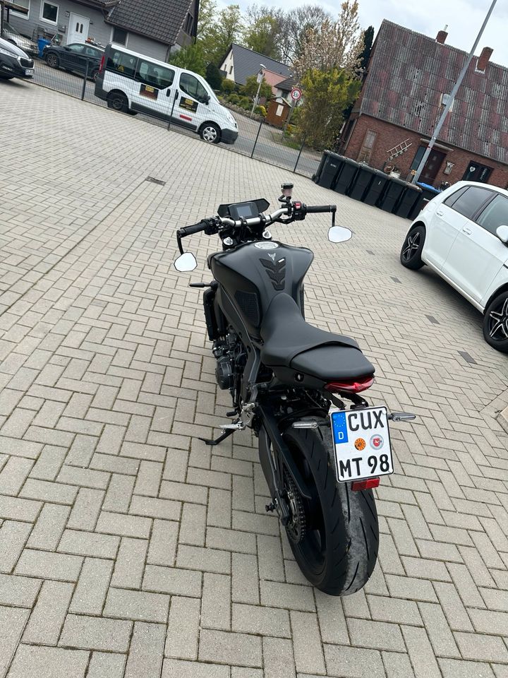 Yamaha MT09 in Debstedt
