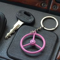 Schlüsselanhänger 3 Speichen Lenkrad LKW Pink Thüringen - Geisa Vorschau