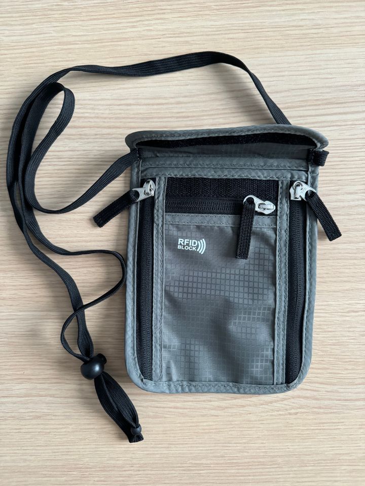 KEAFOLS Brustbeutel Brusttasche Reisegeldbeutel mit RFID-Schutz in Wegberg