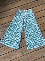 Hippie Hosenrock Culotte Muster Sommerhose vintage 70er 38 40 Hessen - Pohlheim Vorschau