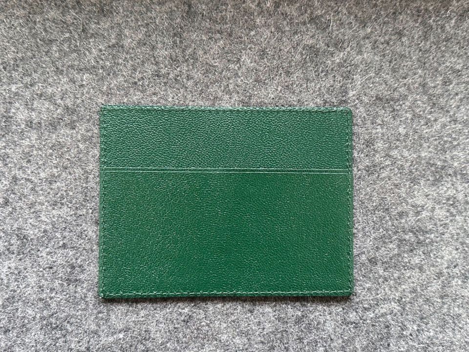 ROLEX Etui, Zertifikatetui, Cardholder, grün, original, vintage in München