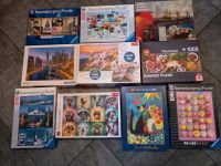 Puzzles Sammlung Konvolut Ravensburger Schmidt etc. 1000 Teile Bayern - Wörth Kr. Erding Vorschau