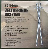 Zeltheringe Stahl 230 x 6 mm, stabil, für harte Böden Dortmund - Löttringhausen Vorschau