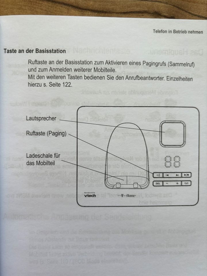 ISDN Funkttelefon vtech t Home Sinus A502i DECT Telefon in Eging am See