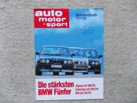 BMW-M5 Alpina Schnitzer-Die stärksten BMW Fünfer 1989 Sonderdruck Rheinland-Pfalz - Kaiserslautern Vorschau