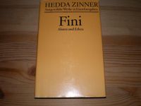 Fini- Hedda Zinner - Ahnen und Erben-Roman -Buchverlag der Morgen Brandenburg - Fredersdorf-Vogelsdorf Vorschau