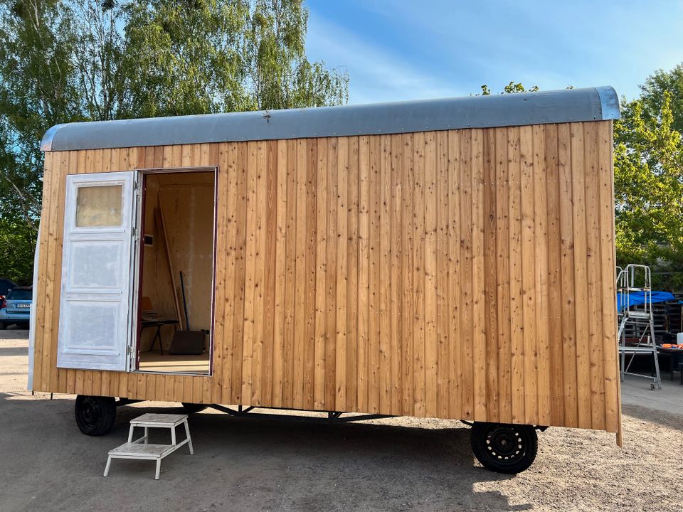 Tiny House, Bauwagen, Wohnwagen, 6 m, Holz, in Berlin in Berlin