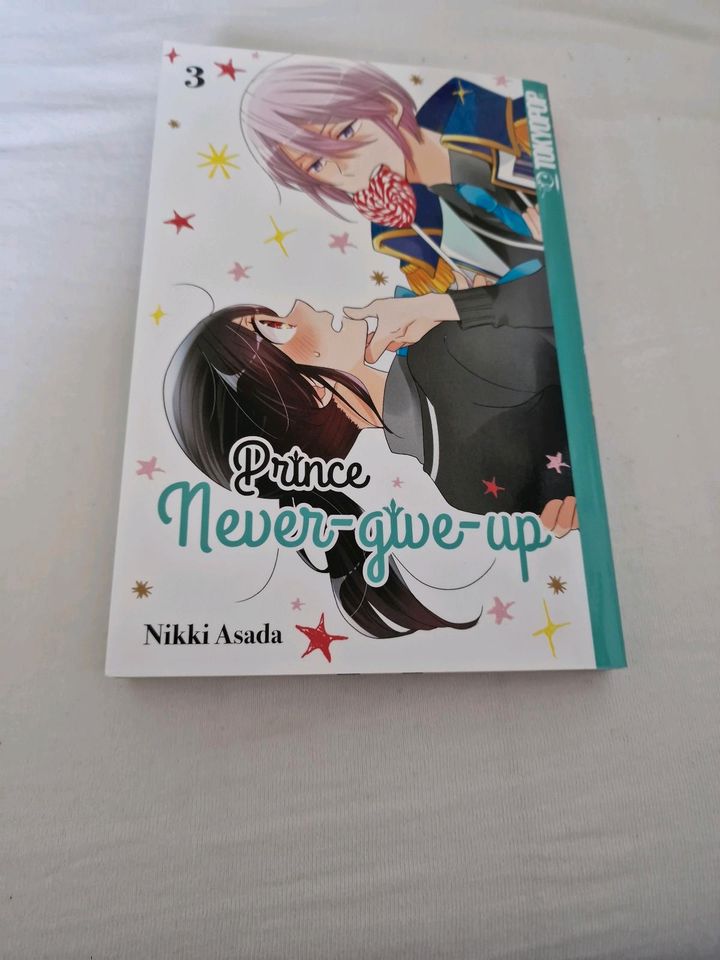 Manga Comics Prince never give up in Paderborn