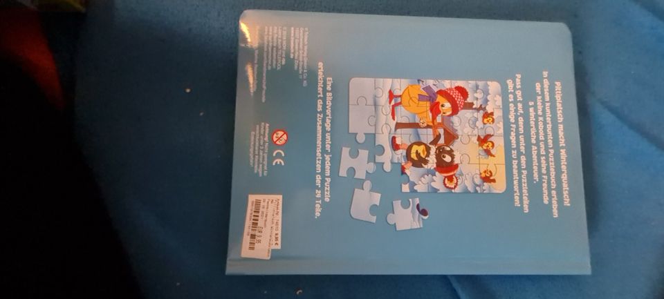 Puzzlebuch Pittiplatsch Eiskönigin Weihnachten Tierkinder in Roßwein