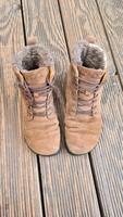ZAQQ Winterstiefel Barfußschuhe braun Wildleder Lammfell öko Leipzig - Lützschena-Stahmeln Vorschau