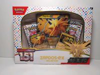 Pokemon 151 Zapdos EX Kollektion Deutsch, 4 Booster + Promo Karte Niedersachsen - Buchholz in der Nordheide Vorschau