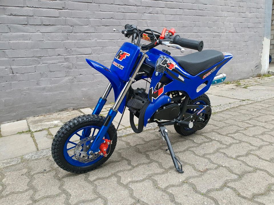 49ccm / Elektro Motor Dirt Cross Pocket Mini Kinder Bike Quad ATV in Hamburg