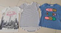 3x Tshirt 158 164 New York Oshkosh H&M Skater Girl Niedersachsen - Edemissen Vorschau