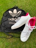 ADIDAS neo Sneaker/Sportschuhe Gr. 38 2/3 weiß-pink Niedersachsen - Wrestedt Vorschau