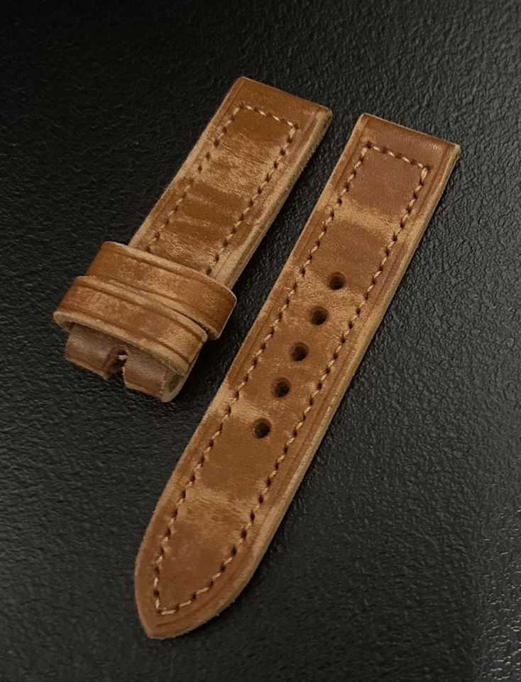 Leder Strap Armband für  26 mm Panerai Anstoß in Ludwigsburg